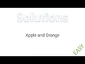 Solving Apple and Orange HackerRank Problem in C