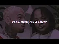 Leon Thomas, Chris Brown - I'm A Dog, I'm A Mutt (Lyrics)