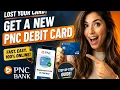 How to order a replacement debit card with PNC