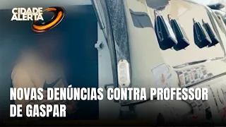 Professor de Gaspar preso por abuso tem novas denúncias reveladas