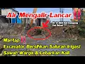 Mantap‼️Excavator Bersihkan Saluran Irigasi Sawah Warga \u0026 Lebarkan Kali #dedimulyadi  #kdm