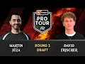 Round 3 Martin Juza vs David Frischer Draft