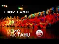 Download Lagu (Lirik Dikir Barat) Zaidi Buluh Perindu - Demo Tak Tahu