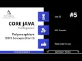 Core Java OOPS Concepts Part 3 Polymorphism