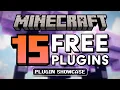 Top 15 AMAZING FREE Minecraft Plugins For Your Server