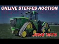 Online Steffes Auction June 10th