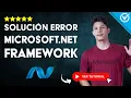 How to Repair NET Framework Microsoft NET Framework Error Solution