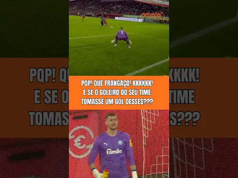 O QUE FOI ISSO, GOLEIRÃO??? KKKKK! OLHA ESSE FRANGO NA BUNDESLIGA 2!
