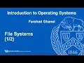 Intro to OS - File Systems