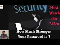 How Much Stronger Your Password is Know Your Password Strength Password Checker