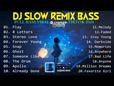 Download MP3 FULL ALBUM DJ SLOW REMIX LAGU BARAT TERBARU | TOP TRENDING VIRAL TIKTOK REMIX BASS 2024 | DJ PLAY