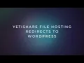 Yetishare File Hosting Redirects Link Dowwnload to WordPress