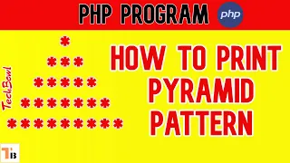 How To Print Pyramid Patterns in PHP Pyramid Pattern in PHP