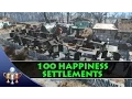 Fallout 4 - How to Get 100 Happiness in a Large Settlement