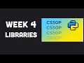 CS50P Week 4 - Libraries