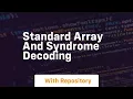 standard array and syndrome decoding