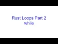 Rust While Loops Rust Programming Kovolff