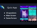 Android Studio Quiz App Tutorial Part - 2 Coding BTS App Using Kotlin