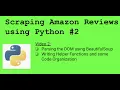 Scraping Amazon Reviews with Python - Parsing the Amazon Reviews Markup Using Beautiful Soup