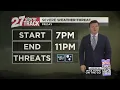 4-25 Thursday 10 pm forecast A bumpy damp Friday Saturday and Sunday ahead