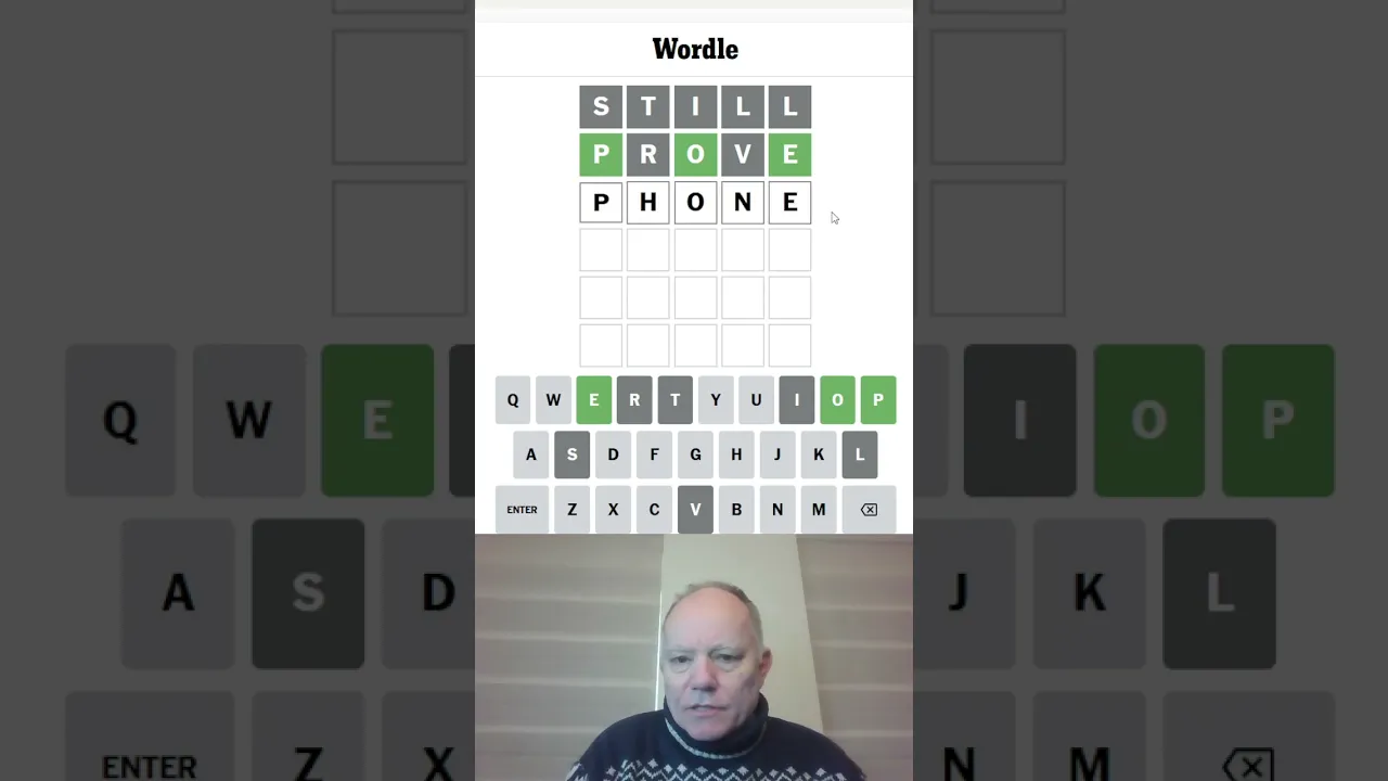 Wordle in a Minute - 26th December 2023