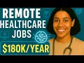Remote Healthcare Jobs That Pay WELL 60K 180K Hiring Globally
