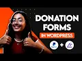 How to Create a Donation Form in WordPress with PayPal and Stripe