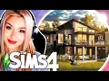 Can I Re-Create This Real Life MODERN House in The Sims 4 Using a Floor Plan BUILD CHALLENGE