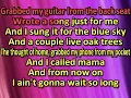 Tim McGraw - I Called Mama  (karaoke) (by request) (watermark removed Chad Couger)