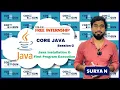 Day 07 of 45 Days Free Internship - CORE JAVA Session-2