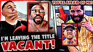 Jon Jones made an URGENT STATEMENT / Jorge Masvidal RESPONDS to Conor McGregor / Michael Chandler