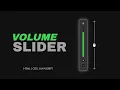 Custom Volume Range Slider using JavaScript HTML CSS