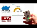 TTN LoRa Data Uplinks in a Node-RED Dashboard