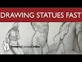 How To Draw Statues Quickly