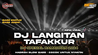 Download DJ LANGITAN TAFAKKUR (athoitana yaa robbi) - DJ SHOLAWAT HADROH SLOW BASS MP3