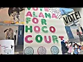 I RAN FOR HOMECOMING COURT make my poster passing out flyers etc -