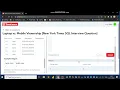 Laptop vs Mobile Viewership New York Times SQL Interview Question Easy DataLemur