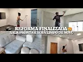 Download Lagu REFORMA DA SALA FINALIZADA 🎉, pintei tudo, MEGA LIMPEZA NO SOFÁ, amei o resultado, CASA DOS SONHOS😍