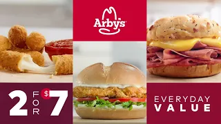 Arby s 2 for 7 Everyday Value Beef N Cheddar