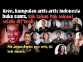 Mantap, artis artis Indonesia buka suara tidak tahan melihat Pak Jokowi selalu direndahkan