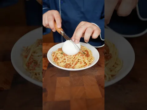 Pasta alla burrata and pesto Rossi! ​⁠ @Lionfield #shorts