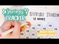 5 000 Savings Tracker Printable Budget Planner Printable Savings Challenge Printable