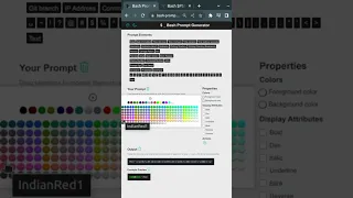 Customize Linux Bash Prompt Using export PS1