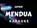 Download Lagu [Karaoke] Astrid — Mendua (Karaoke Version)
