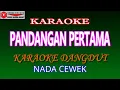 Download Lagu KARAOKE DANGDUT PANDANGAN PERTAMA - A. RAFIQ (COVER) NADA CEWEK