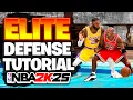 Download Lagu The Ultimate On-Ball Defense Tutorial: Become an Elite Defender in Under 20 Minutes - NBA 2K25