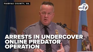 WATCH LIVE Virginia police set to announce arrests in undercover online predator operation