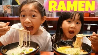 ramen hunt in tokyo with kaycee and rachel