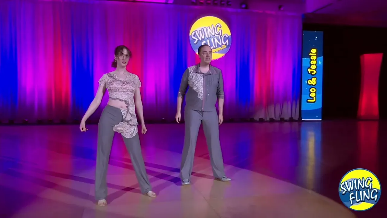 Swing Fling 2024 Rising Star Leo Cook & Jessie Rosenberg