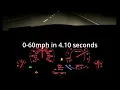 Stage 1 Catless DP PWG RWD F30 335i 0-60mph